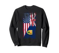 Banderas de Estados Unidos Turks & Caicos - Estados Unidos de América, T & C Islander Sudadera
