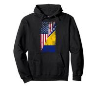 Banderas de Estados Unidos y Bosnia y Herzegovina - Estados Unidos de América, Bosnia Sudadera con Capucha
