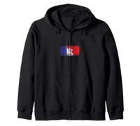 Banderas de Francia y Hong Kong - Hong Konger francés Sudadera con Capucha