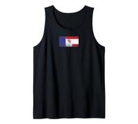 Banderas de Francia y Polinesia Francesa - Polinesia Francesa Camiseta sin Mangas