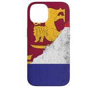 Banderas de Francia y Sri Lanka - Sri Lanka francés Carcasa para iPhone 14