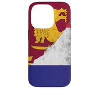 Banderas de Francia y Sri Lanka - Sri Lanka francés Carcasa para iPhone 14 Pro