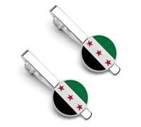 Banderas De La República Árabe Siria Accesorios Para De Hombre Clásico Pasador De Corbata Broches De Corbata Negocios
