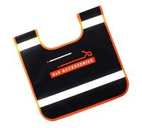 Banderas De Seguridad - Bandera De Remolque Reflectante | Señal Anticuada Impermeable Para Coche | Advertencia De Viaje De Tela De PVC Y Malla Duradera | Equipo De Salvamento Para La Visibilidad D