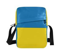 Banderas de Ucrania, azul y amarillo, bolsas de mensajero nacionales ucranianas para mujer, bolsas cruzadas verdes para mujer, bolso cruzado con correa ajustable para deportes al aire libre, viajes
