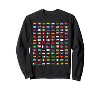 Banderas del mundo Geografía Regalos Sudadera