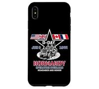 Banderas Estelares del Día D Operación de Normandía Overlord 6 de Junio de 1944 Carcasa para iPhone XS MAX