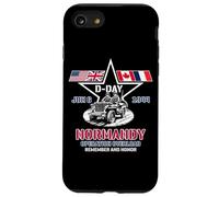 Banderas Estelares del Día D Operación de Normandía Overlord 6 de Junio de 1944 Carcasa para iPhone SE (2020) / 7/8
