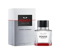 BANDERAS Perfumes, Power of Seduction, Eau de Toilette en Espray para Hombre, Larga duración, Fragancia masculina, elegante y sexy, Notas de lavanda, manzana y madera, 50 ml