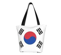 Banderín de la República de Corea para mujer, bolso de hombro de moda, bolso de compras, adecuado para fin de semana, viajes, compras, bolso de mensajero