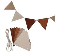 Banderines Decorativos 1Set Of Outdoor Camping Tents Flags, Festive Birthday Decoration, Long Triangle(Color1)