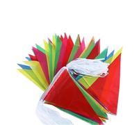 Banderines Decorativos 500/300/100Pcs Flags Colorful Pennant Triangle, Garland For Theme Birthday Party, Outdoor Event Anniversaries(500pcs-Colorful flag)