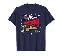 Banderines del Equipo de los New Orleans Pelicans de la NBA Camiseta