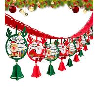 Banderines navideños interiores - Decoración de dormitorio estacional - Decoración navideña guirnalda de pancartas, para planificadores de fiestas, oficina, escuela, iglesia, restaurante, sala de