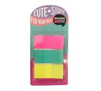 Banderitas adhesivas mooving anchas colores dispensador de 3