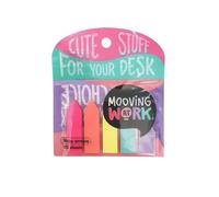 Banderitas adhesivas mooving flechas colores blister de 5