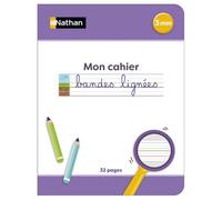 Bandes lignées - Mon cahier 3 mm à la française