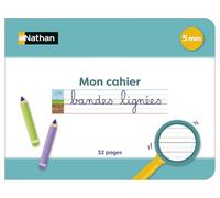 Bandes lignées - Mon cahier 5 mm