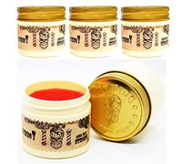 Bandido Aqua Wax - Cera para el pelo (3 unidades de 125 ml), color rojo y rojo