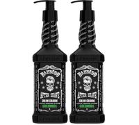 Bandido Barber After Shave Cream Cologne Fresh Lotion Men 350 ml Bálsamo para hombre después del afeitado en húmedo que cuida y enfría el bálsamo crema para el cuidado de la piel sensible (fresco)