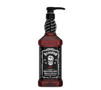 Bandido - Gel de afeitar para hombre, color rojo y azul, 1000 ml, gel de afeitar transparente para hombres, afeitado preciso y sin espuma, para el contorno de la barba con cualquier hoja de afeitar,