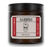 Bandido Gel de Peinado para Hombre 500 ml 01 Gum Effect | Ultra Strong Natural Look | Efecto Húmedo | Sin Pegamento | Aspecto Natural | Para el Cabello