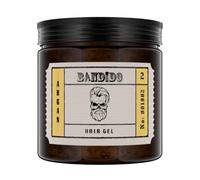 Bandido Gel de peinado para hombre, 500 ml, 02 argán, aspecto natural ultra fuerte, gel para el cabello para hombres, no se pega, aspecto húmedo, gel para el cabello, efecto goma, gel de peinado para