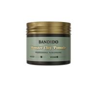 Bandido Monster Clay Pomade 125 ml - Cera para el cabello para hombre, mate, arcilla y pasta mate con fuerte sujeción, sin brillo, arcilla de estilo para textura, slick back y peinados modernos