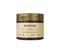Bandido Pasta Pomada de 125 ml - Cera para el cabello para hombre de sujeción media y brillo, cera para el cabello y pasta de peinado para peinados flexibles, estructura natural y control
