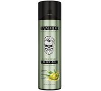 BANDIDO Spray para el cabello de aceite de oliva 500 ml - Spray para el cabello para hombres - Spray fijador para brillo natural - Productos de peinado - Spray volumen para cabello fino - Spray de