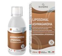 Bandini® Ashwagandha Liposomal 250 mg - Alta Biodisponibilidad y Absorción - Extracto líquido de Ginseng indio (Withania somnifera) raíces para Fatiga Física y Mental - Vegano - 250 ml, 25 porciones