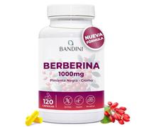 Bandini® Berberina 120 Cápsulas 1000mg - 97% de Berberis Aristata -