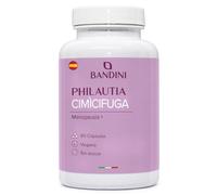 Bandini® Cimicífuga Negra, Trébol Rojo y Salvia - 60 Cápsulas - Complejo Natural con 200mg de Red Clover, 100mg de Salvia y 80 mg de Cohosh Negro - Favorece el Equilibrio Diario - Cimicifuga racemosa