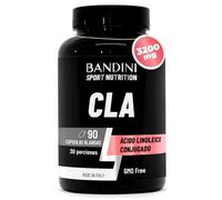 Bandini® CLA Ácido Linoleico Conjugado 3.200 mg | Suplemento Dietético para aumentar la musculatura | Aceite de Cártamo puro 80%, Fuente Natural de Ácidos Grasos Omega 6 | Perlas de Alta Concentración