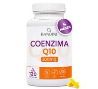 Bandini® Coenzima Q10 200mg de Concentración 120 Cápsulas Veganas -