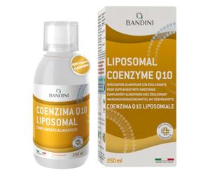 Bandini® Coenzima Q10 liquida liposomal 200mg de concentración | Ubiquinona CoQ10 100% vegana - Coenzyme Q 10 CAVAQ10® alta biodisponibilidad - Ubiquinol antioxidante fermentado y natural | 250ml