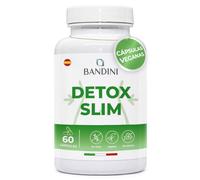 Bandini® DETOX 60 Cápsulas Veganas | Drenante, Antioxidante, Depurativo y Desintoxicante | Complejo de Extractos Vegetales: Bromelina, Diente de León, Pilosella, Abedul | 100% vegano