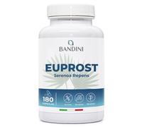 Bandini® Euprost Saw Palmetto 180 Cápsulas | Serenoa Repens Extracto 20:1 | estandarizado al 30% en ácidos grasos | Palma enana con Semillas de Calabaza, Ortiga, Zinc, Vitamina D3 y B6 | Para Hombres