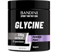 Bandini® Glicina en polvo | 100% vegana, pura y cristalina | L-Glicina 310g