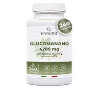 Bandini® Glucomanano Forte 4.200 mg por dosis diaria - 240 CÁPSULAS -