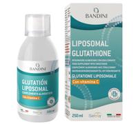 Bandini® Glutatión Liposomal con Vitamina C - 250ml Líquido - 250 mg | L-Glutatión reducido Setria® + 790 mg de Vitamina C por ración - Máxima biodisponibilidad - Potente Antioxidante natural