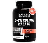 Bandini® L-CITRULINA MALATO 90 Comprimidos 3000mg - Citrulline malate | Dosificación Extra Alta con 1000mg Por Comprimido - Citrulina De Fermentación 100% Vegan - Tabletas Sin Aditivos y OGM