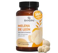 Bandini® Melena de León 2.000mg de Concentración 365 Comprimidos Veganos