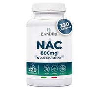 Bandini® NAC N-Acetilcisteína | 800 mg - 220 Cápsulas para Más de 7 Meses