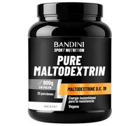 Bandini® Pure MALTODEXTRINA 900 g - Suplemento de carbohidratos | de alto índice glucémico - Polvo de maltodextrin 100% pura - Para una liberación lenta y constante de energía - 100% Vegano