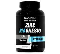 Bandini® Zinc Magnesio ULTRA + Vitamina B6, 120 Cápsulas | Complejo Vegano