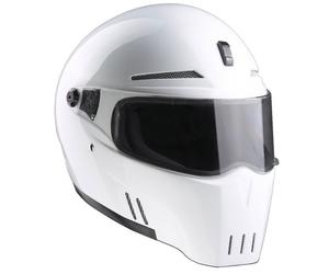 Bandit Alien II Casco de motocicleta, Blanco, Talla L (59/60)