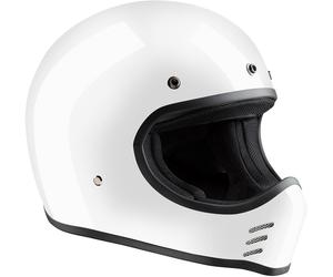 Bandit HMX-ECE Casco de motocicleta, blanco, tamaño XS para Hombres