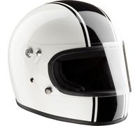 Bandit Integral ECE Casco de motocicleta, blanco, tamaño S para Hombres
