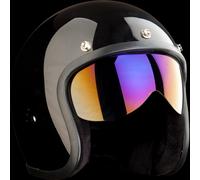 Bandit Jet Enchufe Visor, plata para Hombres